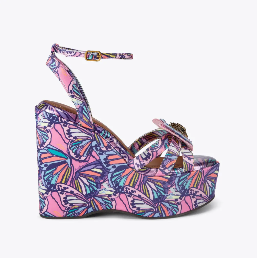 Kurt Geiger KG Butterfly Wedge- Authentic Retail Product