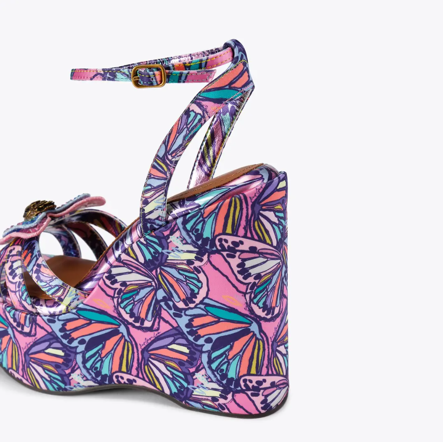 Kurt Geiger KG Butterfly Wedge- Authentic Retail Product