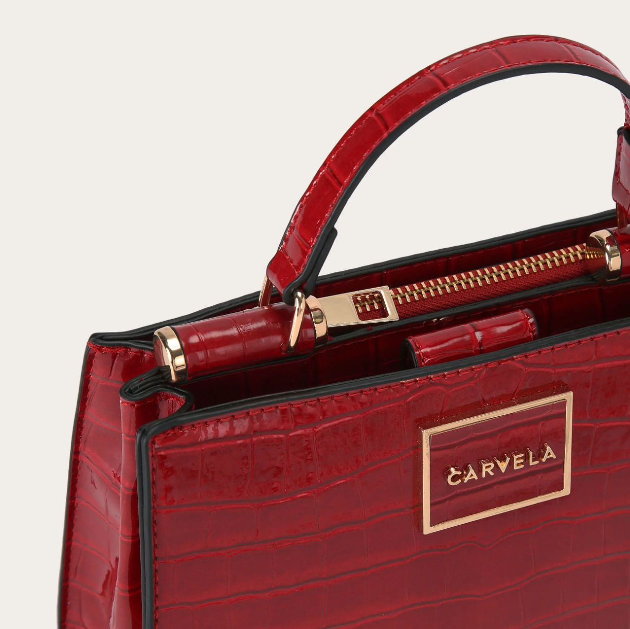 Cervela Tote Bag in Red