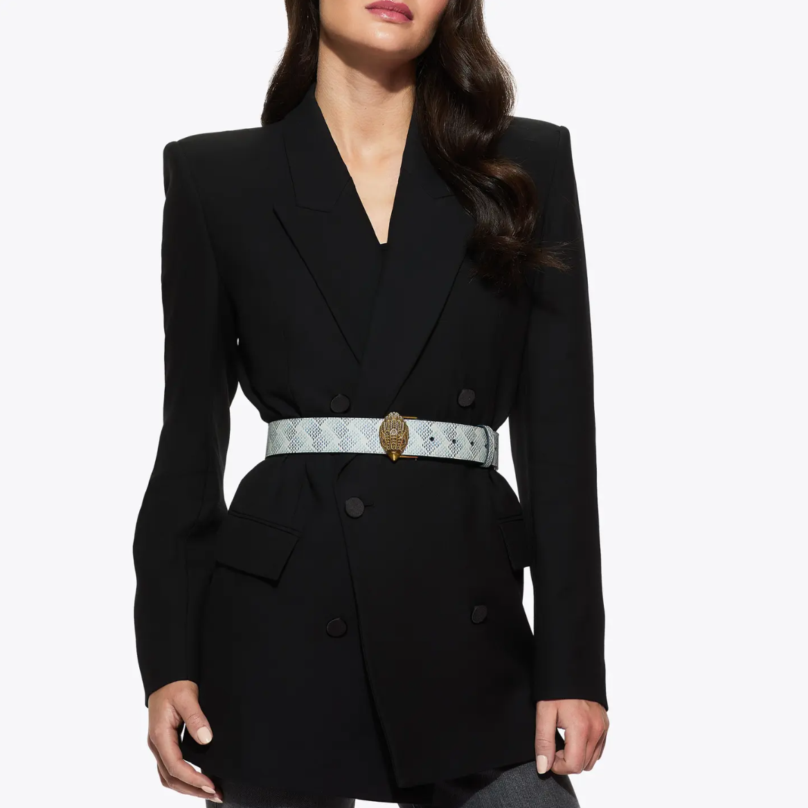 Kurt Geiger KG Canvas Belt