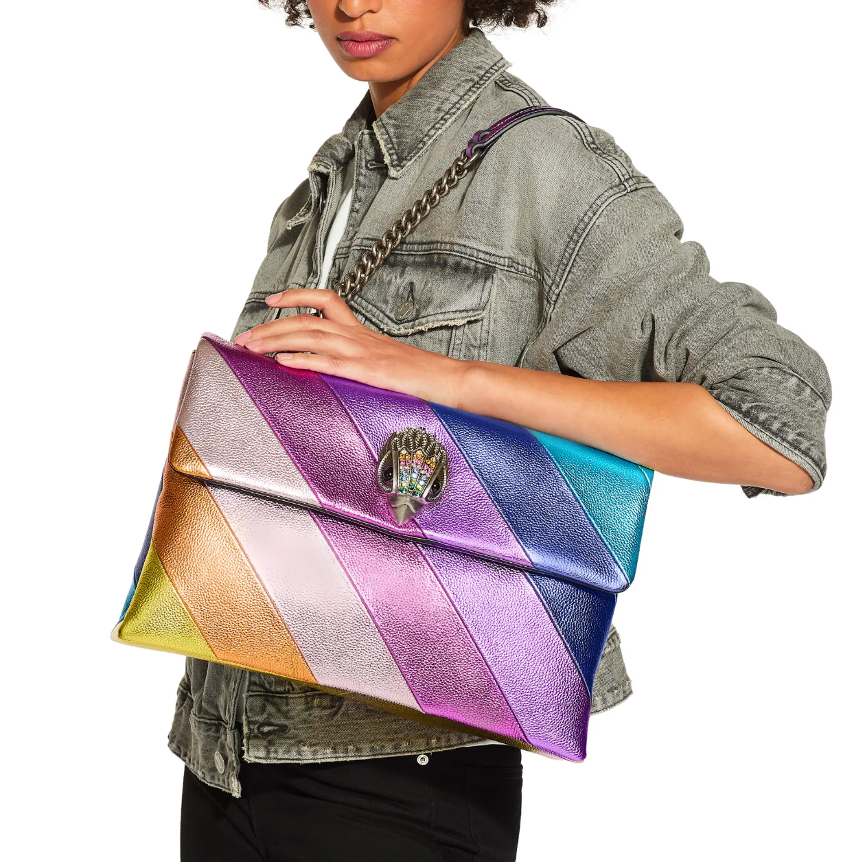 Kurt Geiger KG XXL Multicolour Bag - Authentic Retail Product