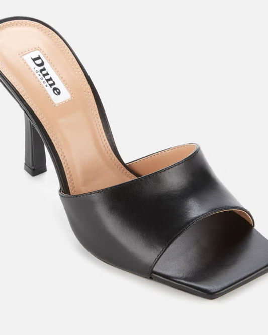 DUNE Square Toe Heeled Sandals