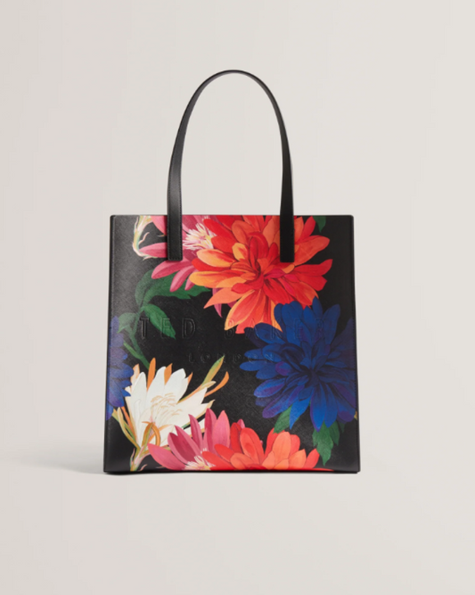 Ted Baker Print Textured Large Icon Tote Bag