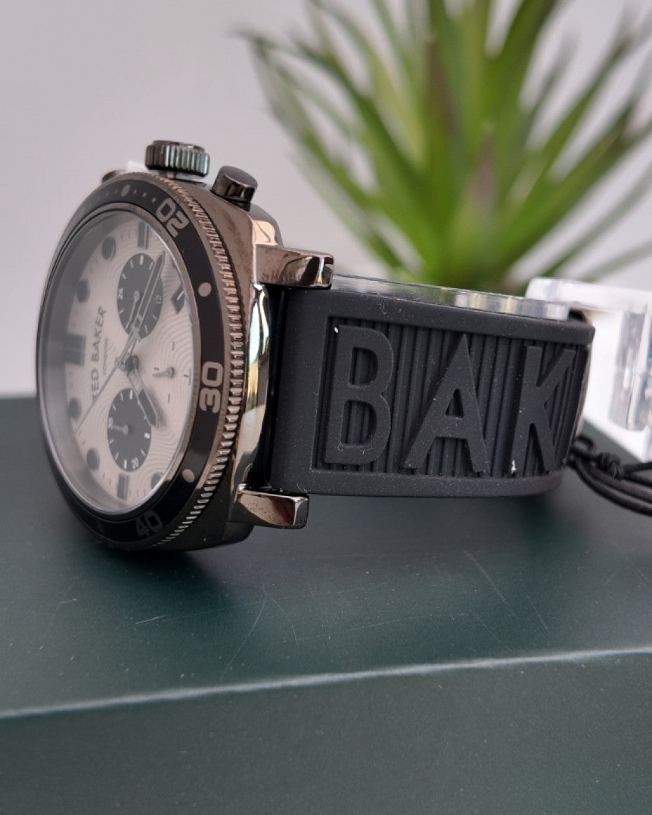 Ted Baker Black Chronograph Watch