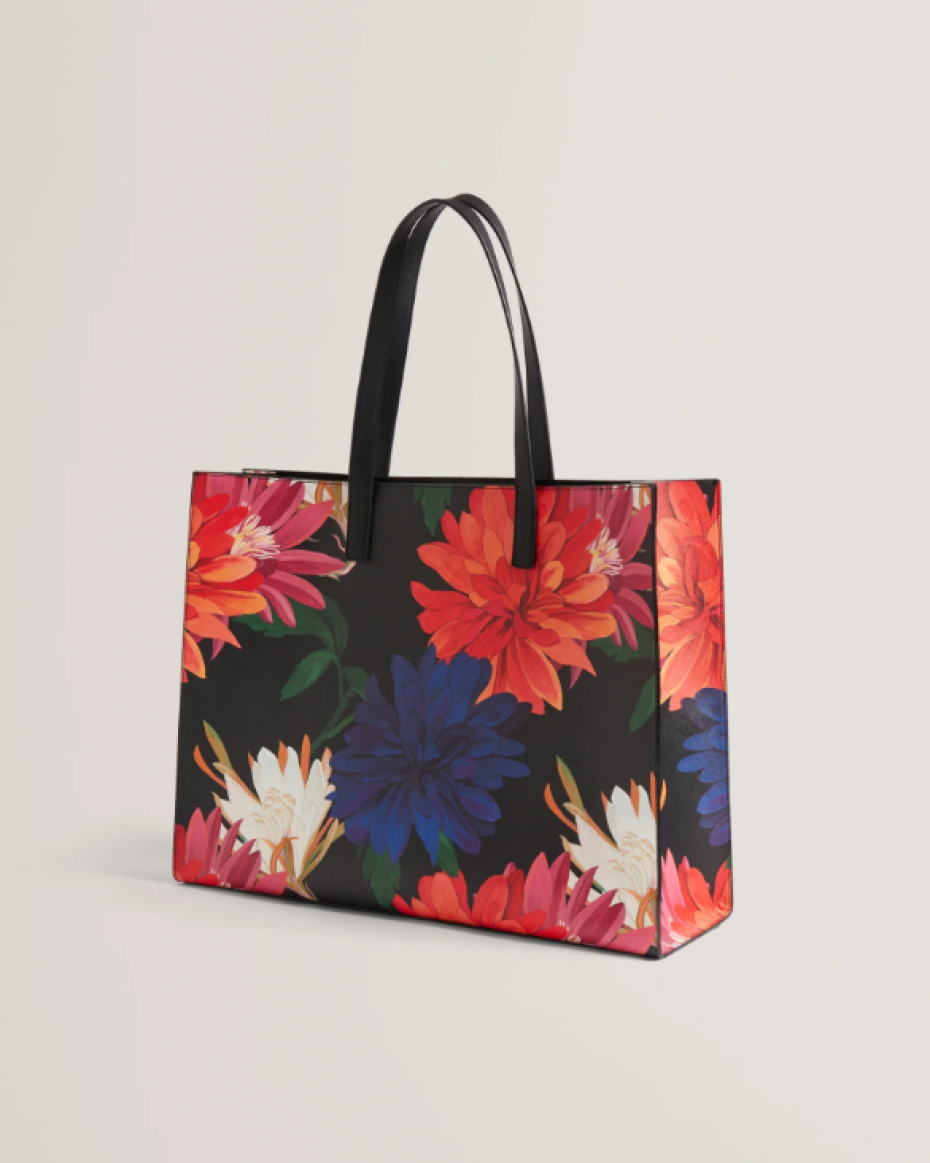 Ted Baker Print Textured XL Icon Tote Bag