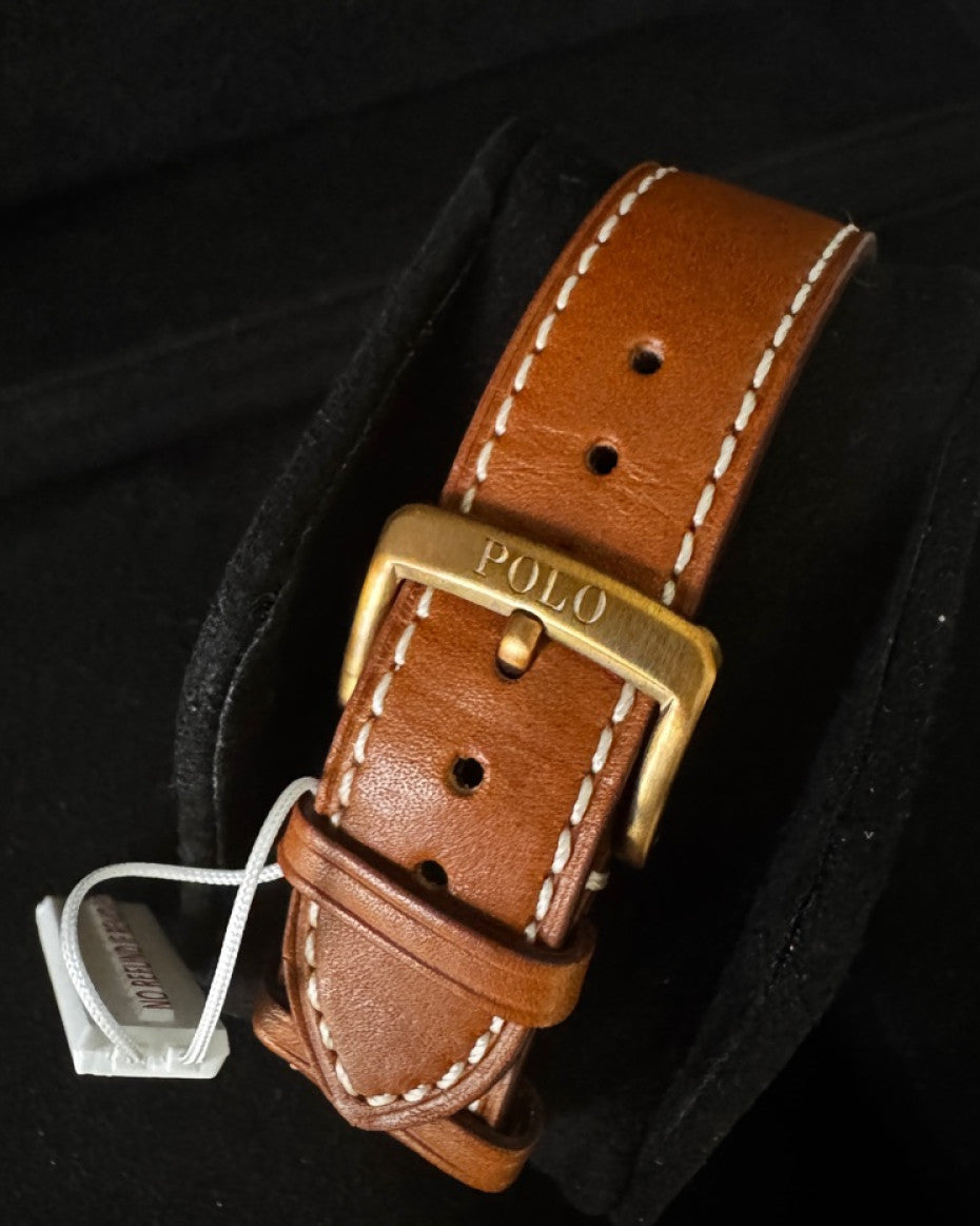 Limited Edition Brown Polo Ralph Lauren Watch