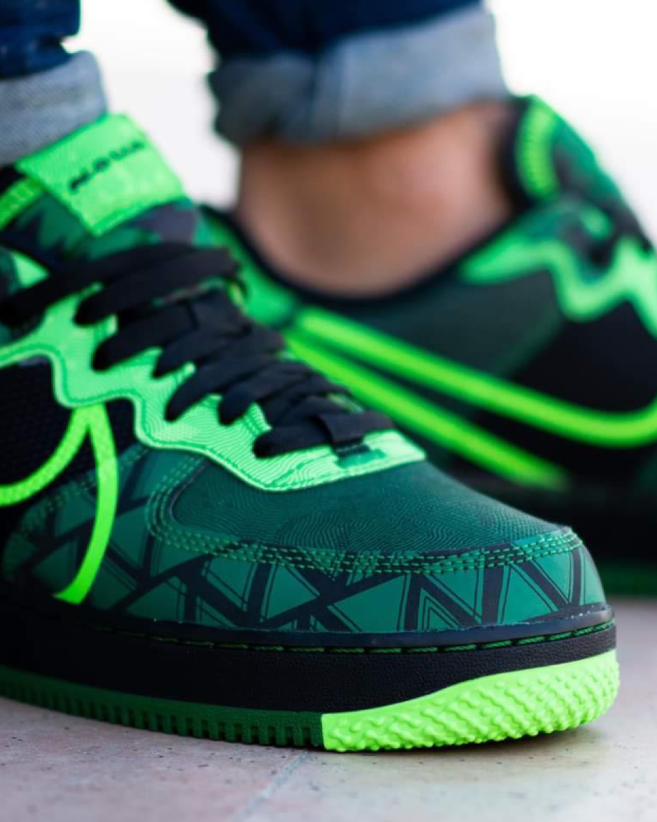 Nike Air Force 1 Trainers [Limited Edition Nigeria]