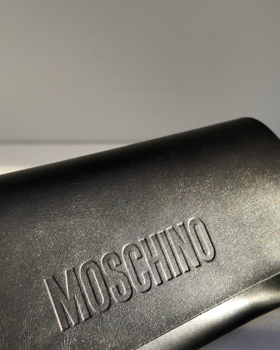 Moschino Eyewear with Leather Case