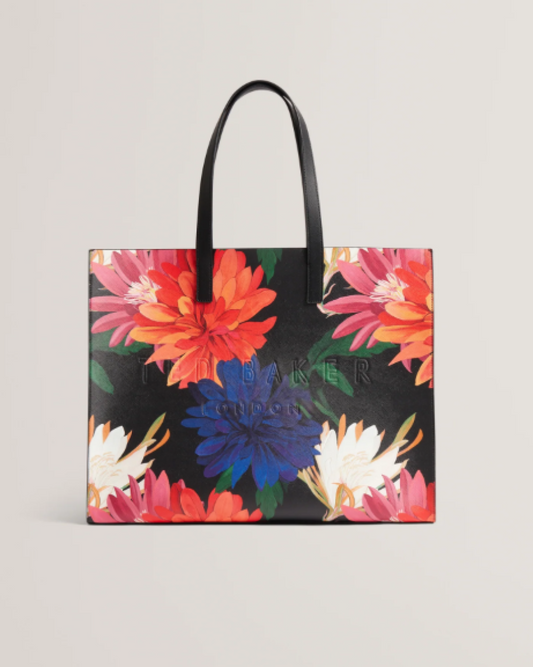 Ted Baker Print Textured XL Icon Tote Bag