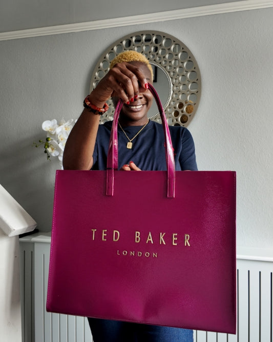 Ted Baker XL Shopper Bag in Pink