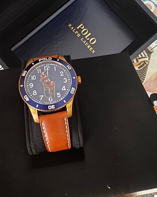 Limited Edition Brown Polo Ralph Lauren Watch