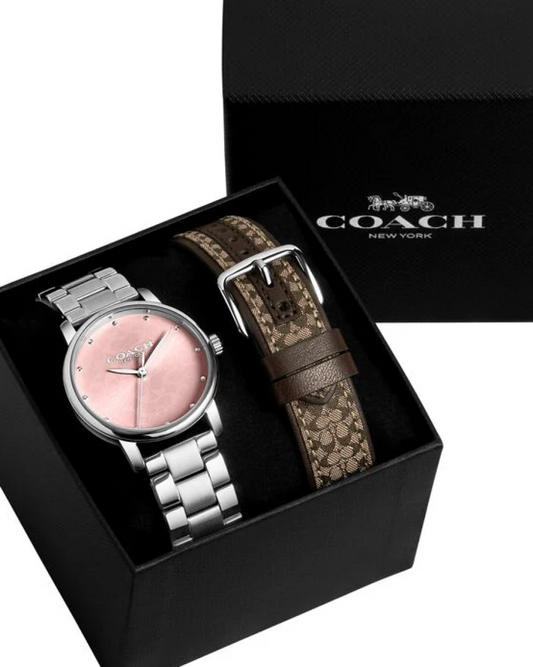 Coach Watch Gift Set