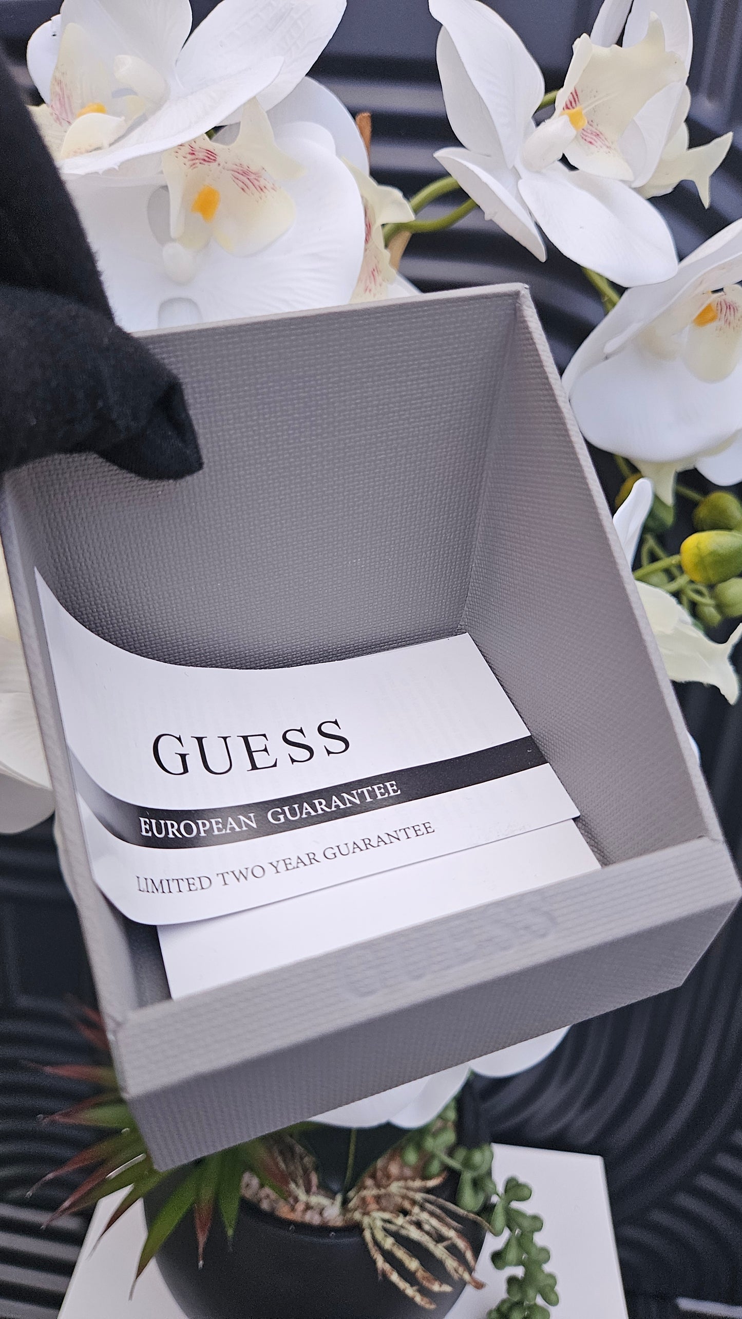 Guess Dual Tone Bracelet Watch