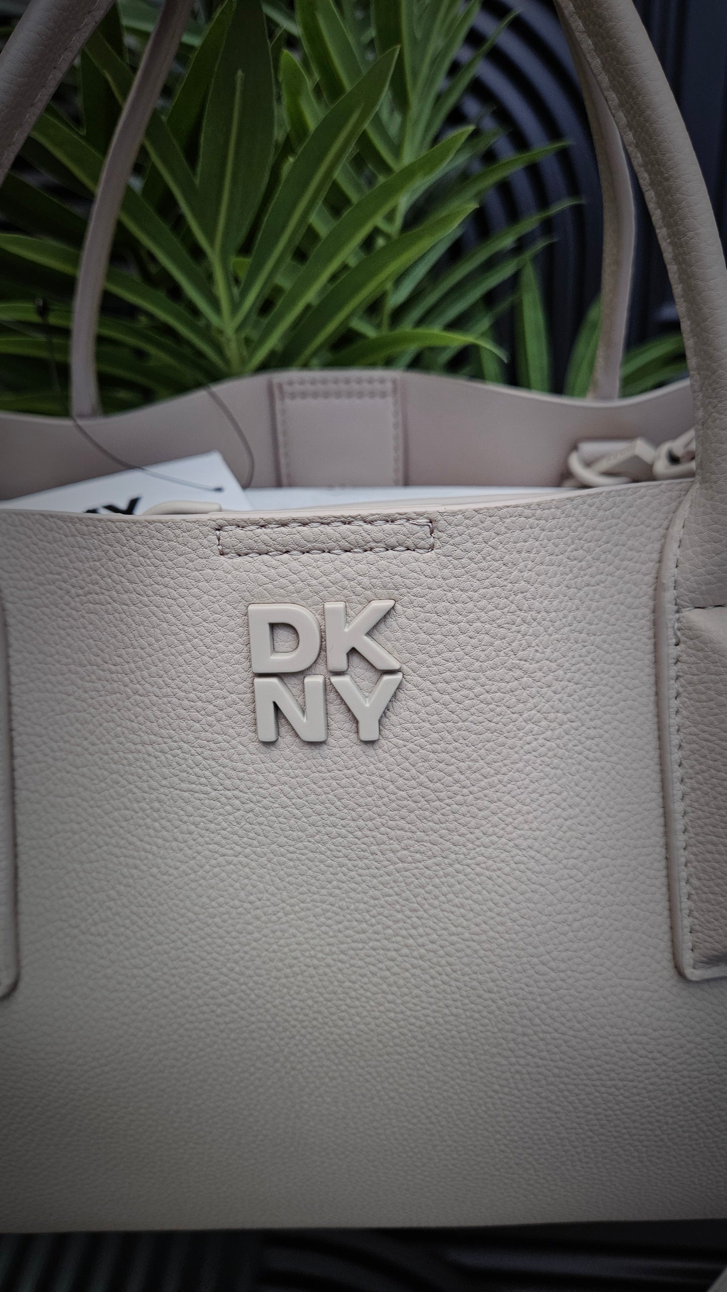 DKNY Beige Shoulder Bag