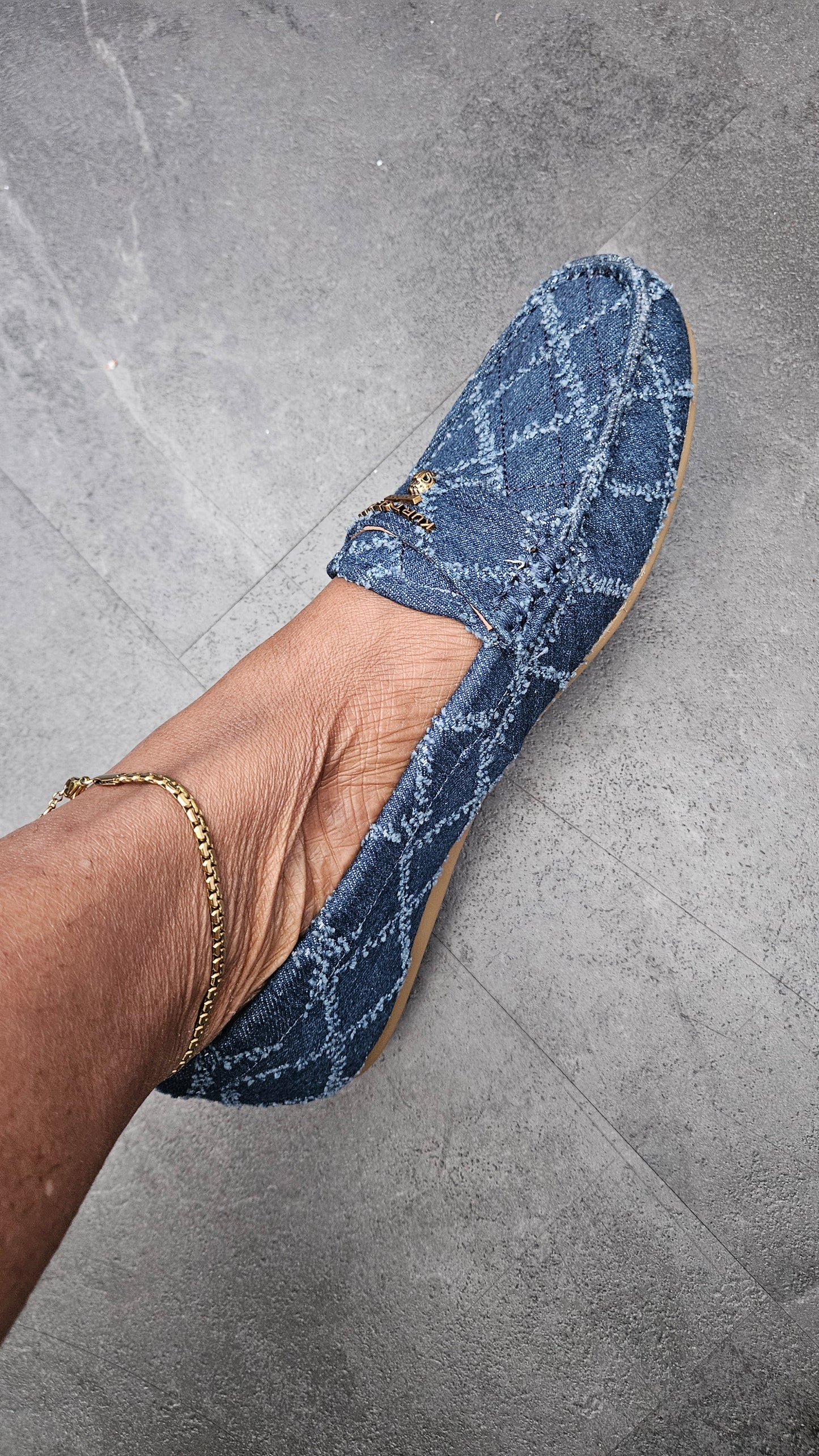 Kurt Geiger KG Denim Loafers for Ladies