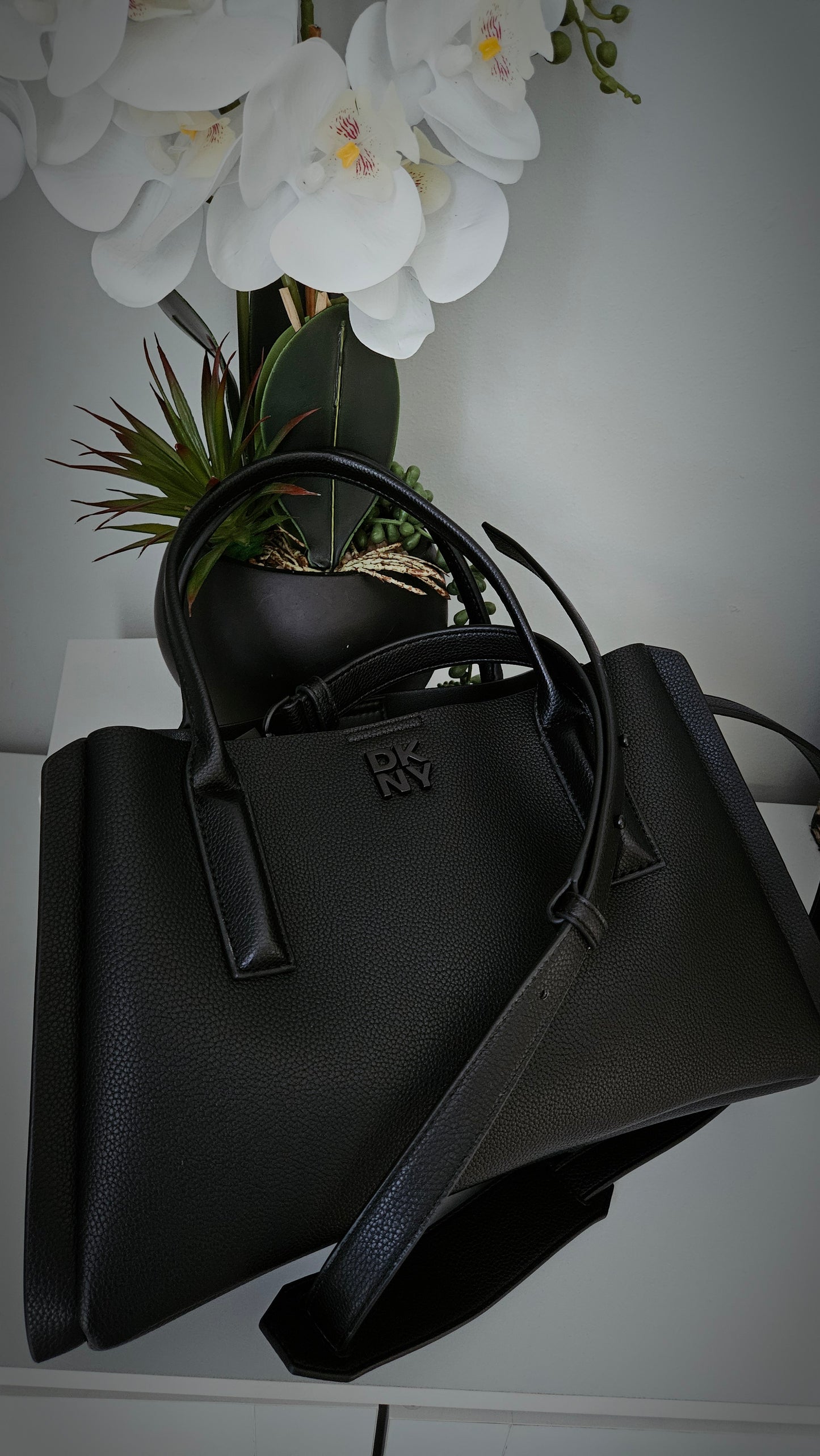 DKNY Black Shoulder Bag