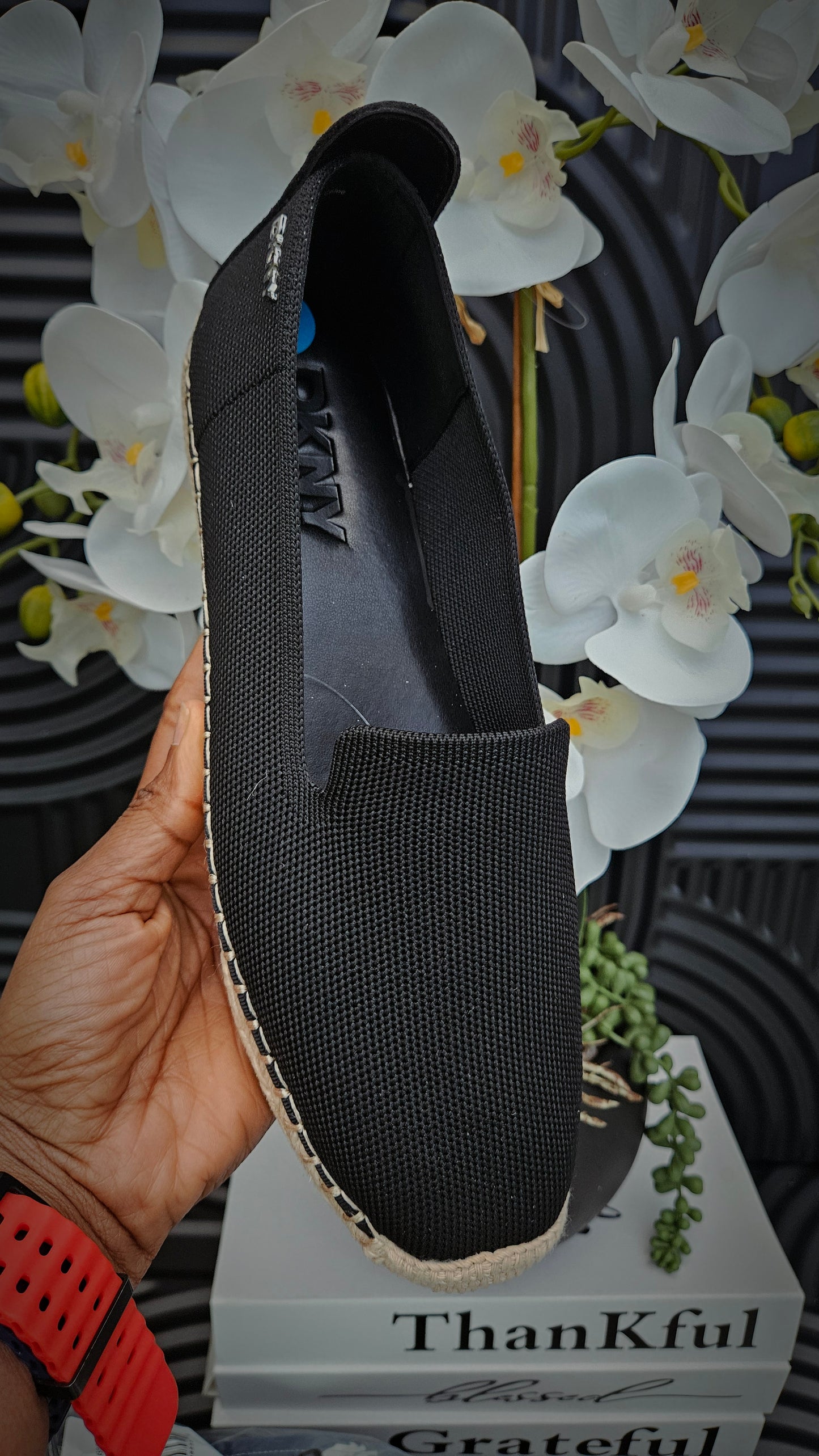 DKNY Black Espadrille - Authentic Retail Product