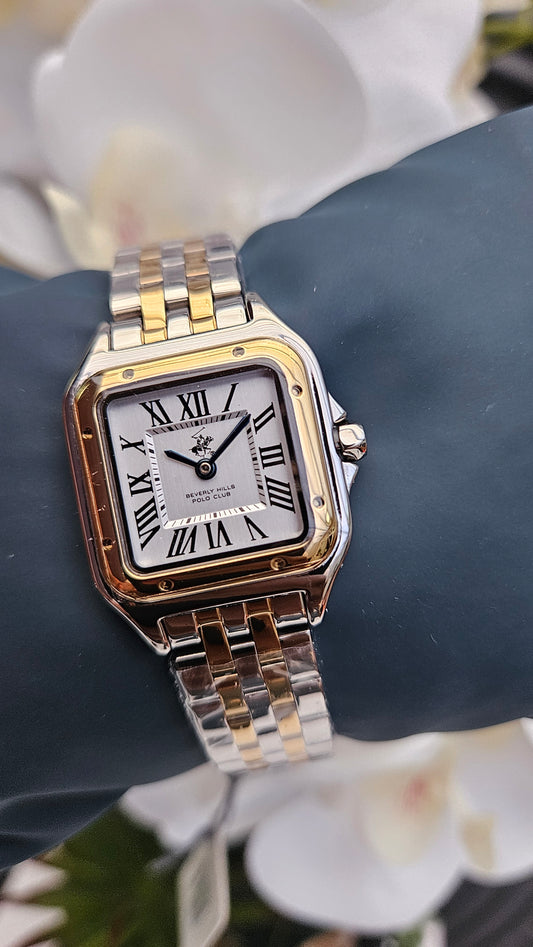 Beverly Hills Polo Club Dual Tone Watch