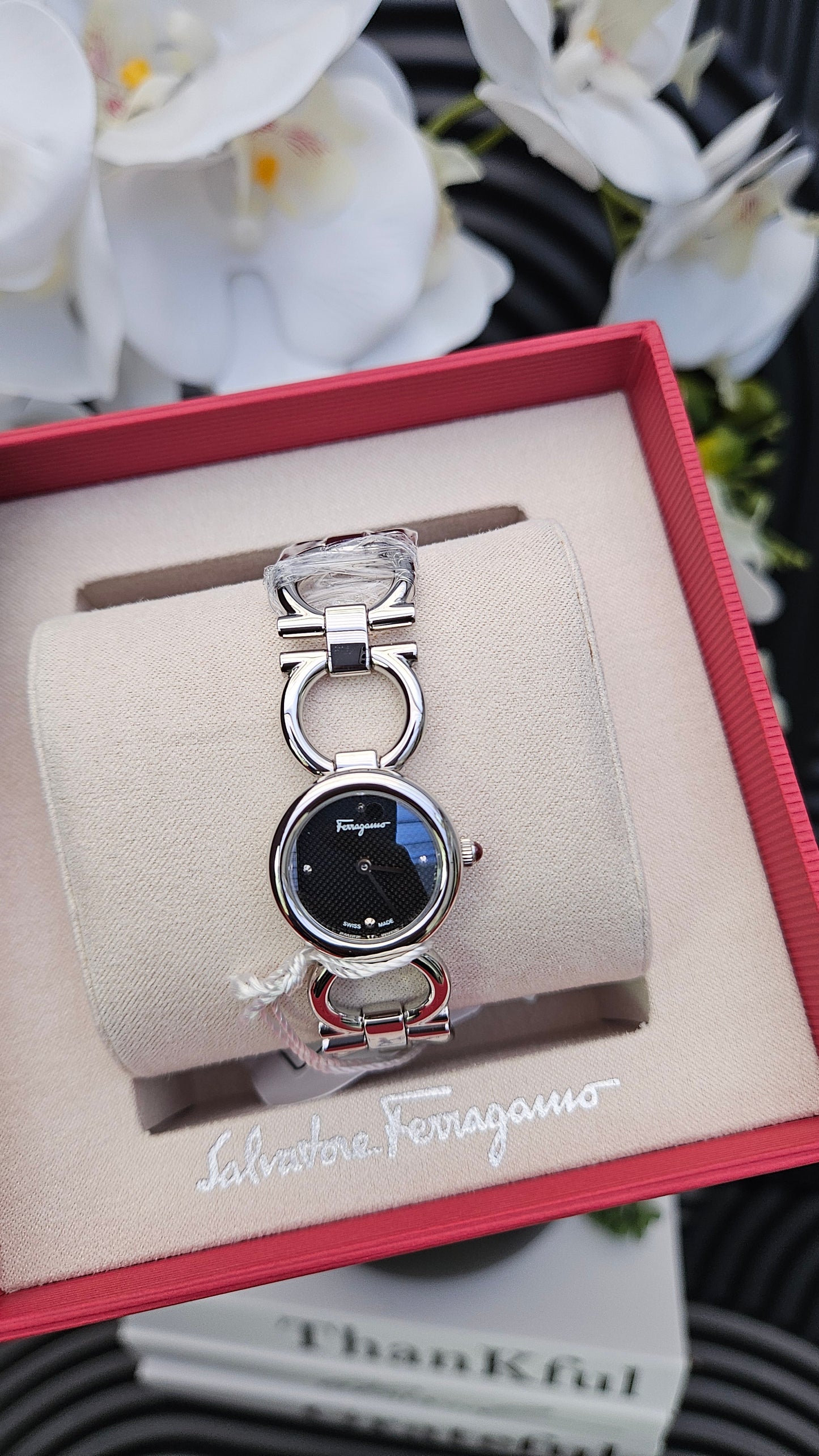 Silver Tone Double G Watch - Authentic Retail Product