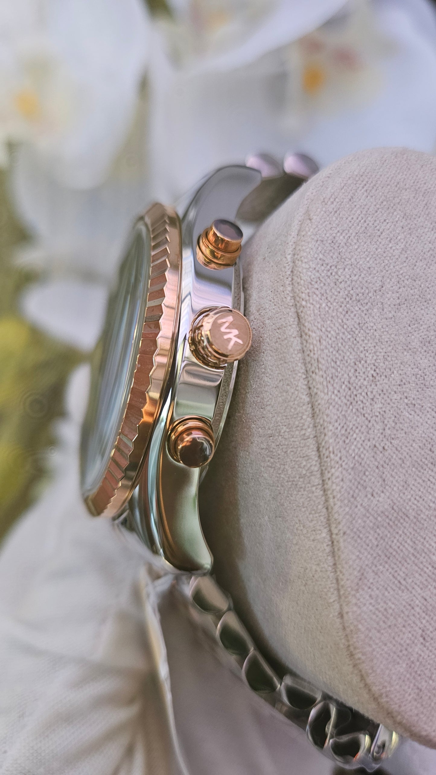 Michael Kors Chronograph Men's Watch with Stainless Steel Strap