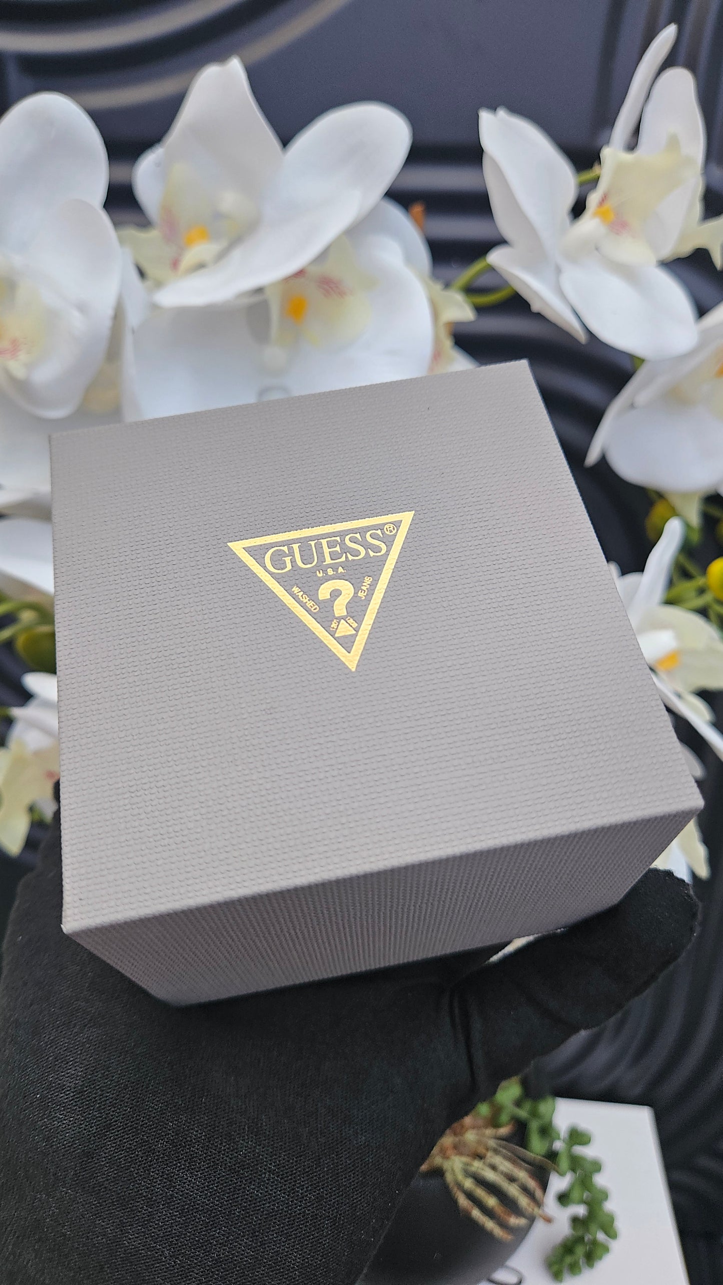 Guess Dual Tone Bracelet Watch