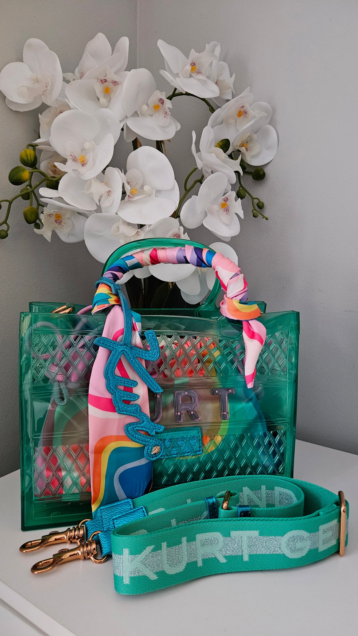 Kurt Geiger KG Jelly Tote Bag