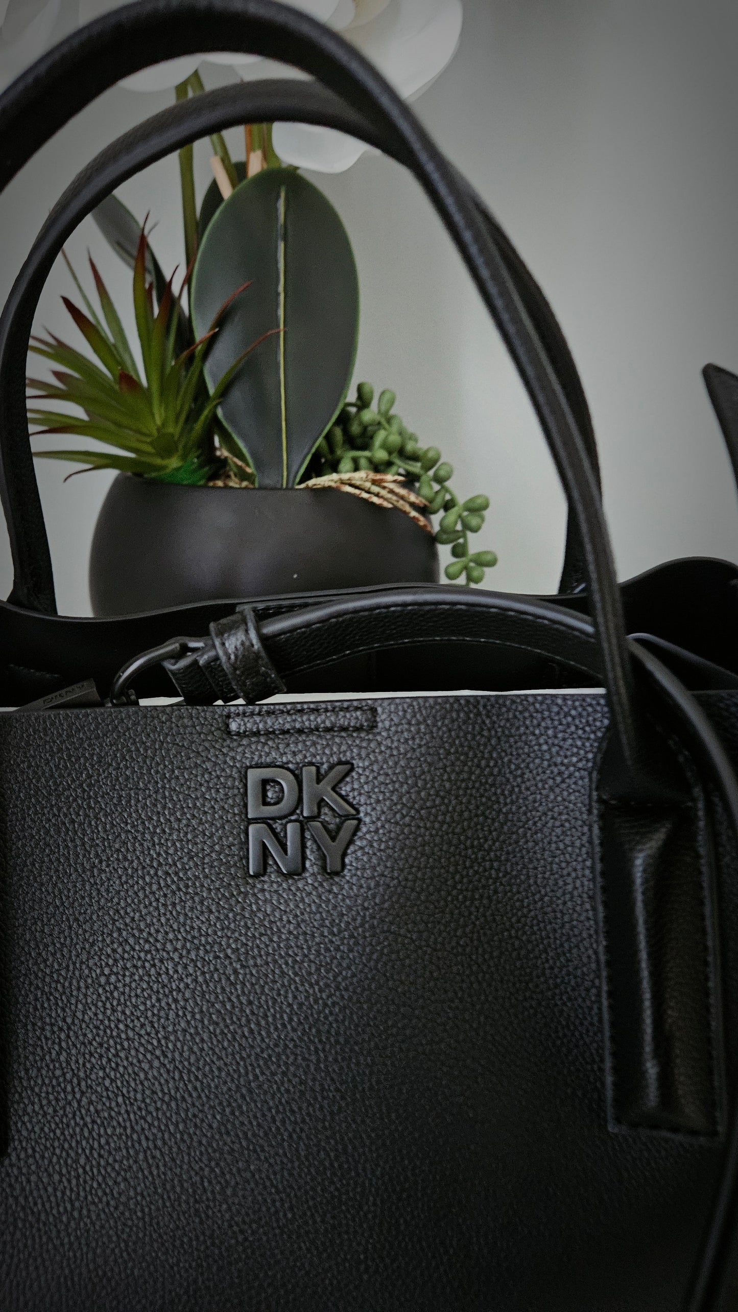 DKNY Black Shoulder Bag