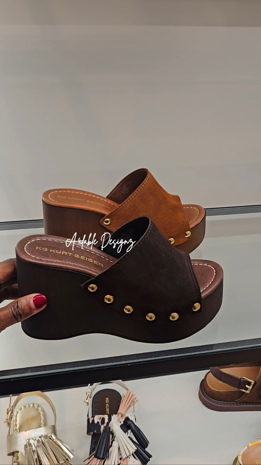 Kurt Geiger Wedge Heel - Authentic Retail Product