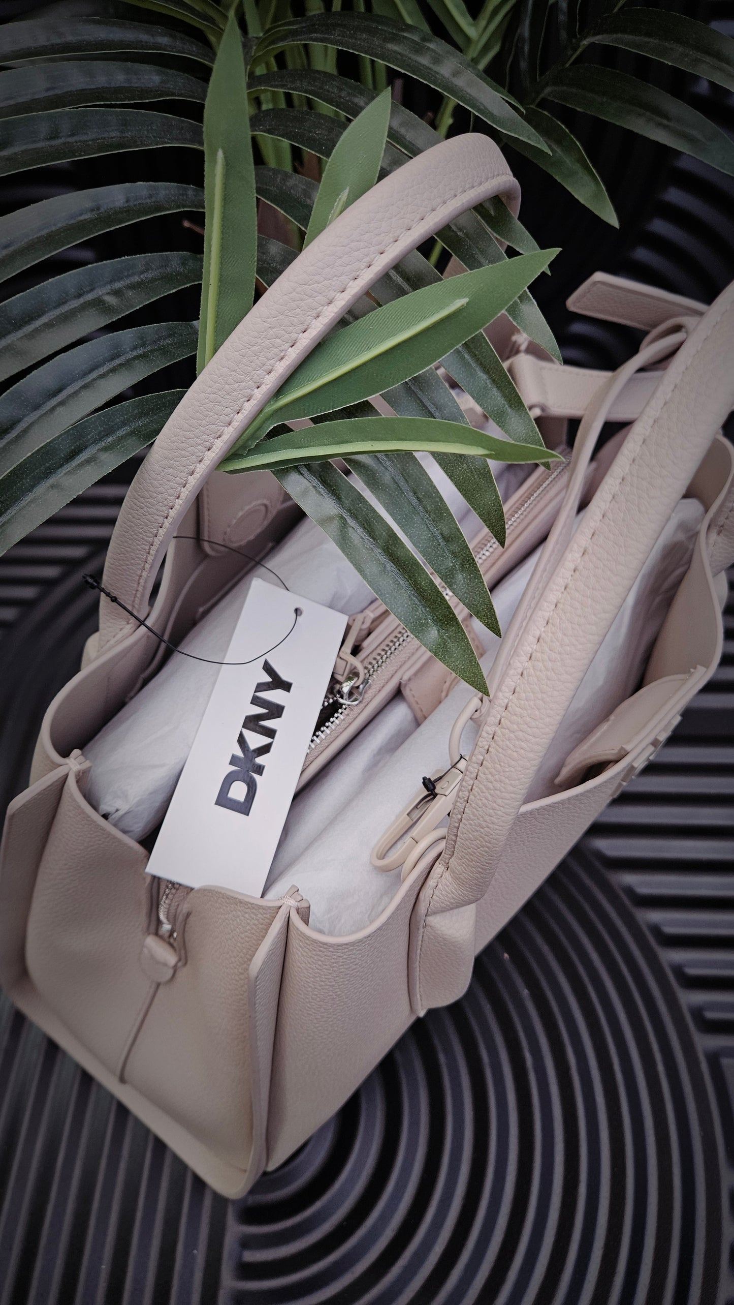 DKNY Beige Shoulder Bag