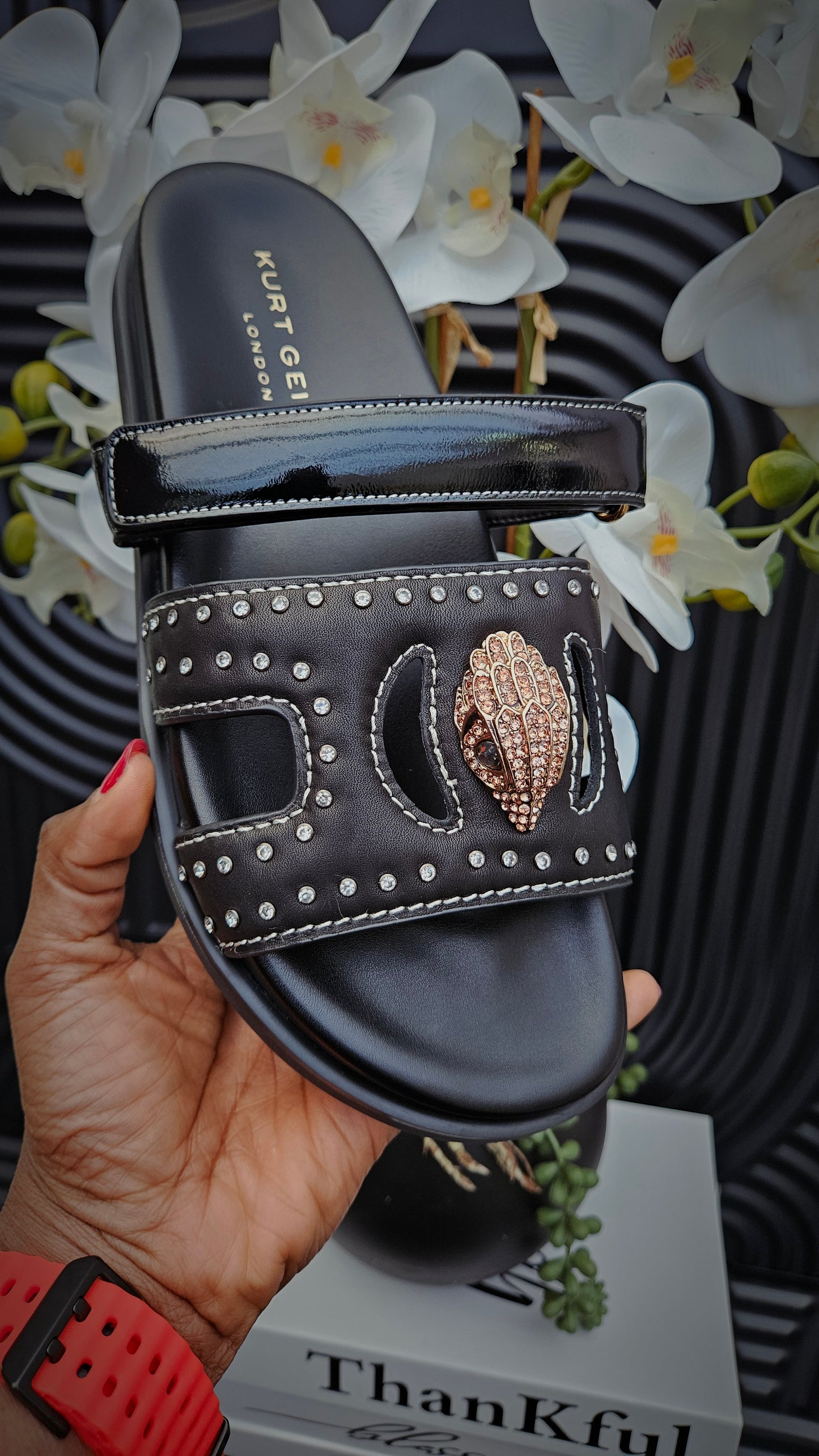 Kurt Geiger KG Stud Sandal