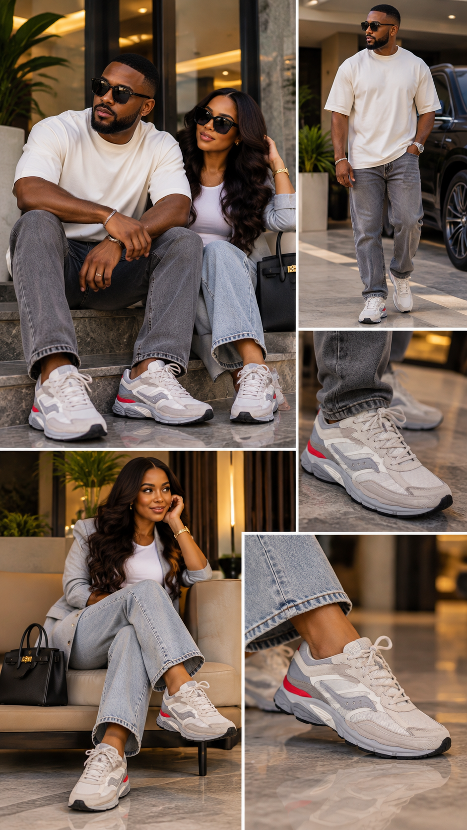 Saucony Omni 9 Unisex Trainers - Authentic Retail Product