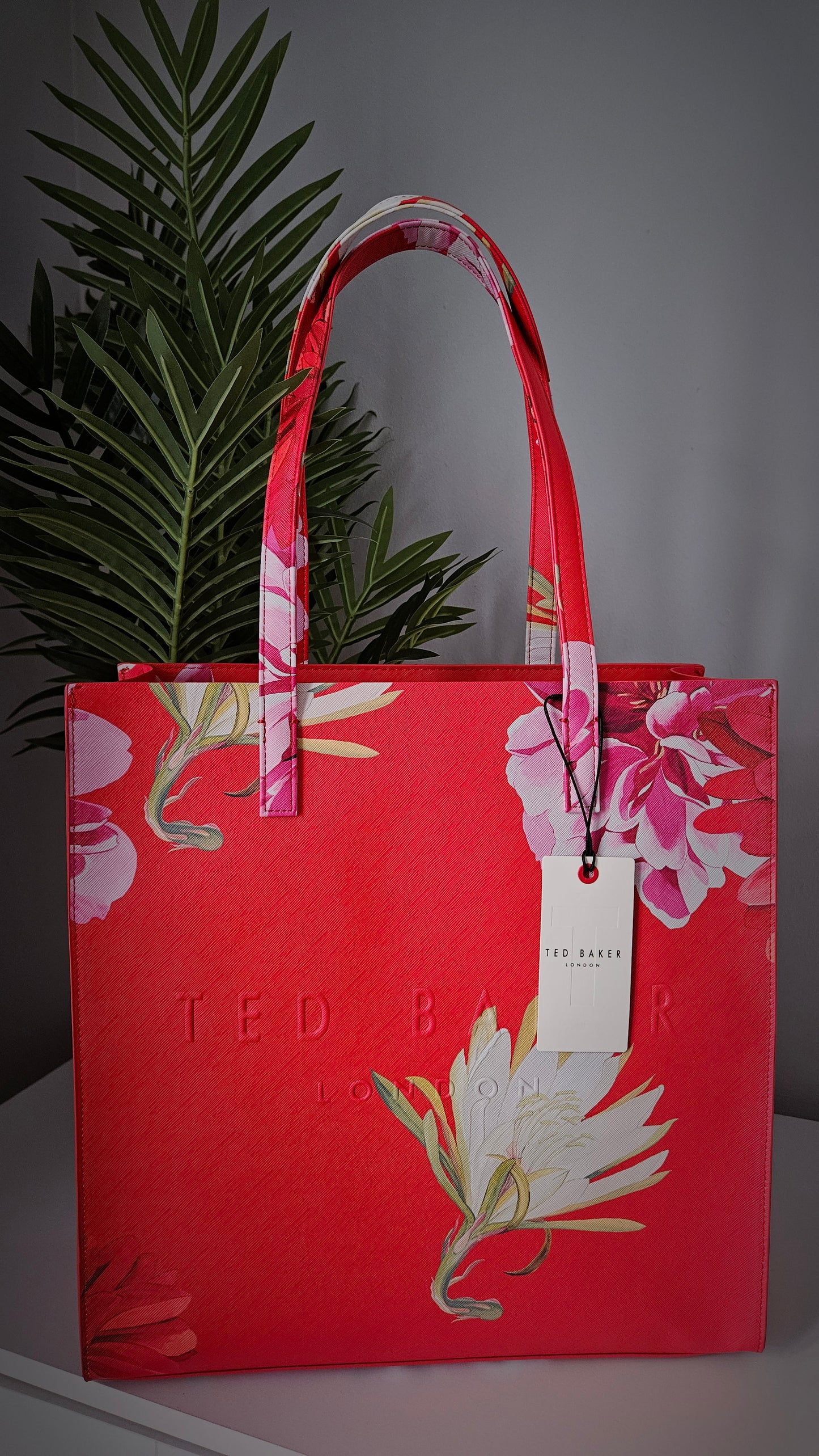 Ted Baker Medium/ Large Size Shopper Bag in Floral