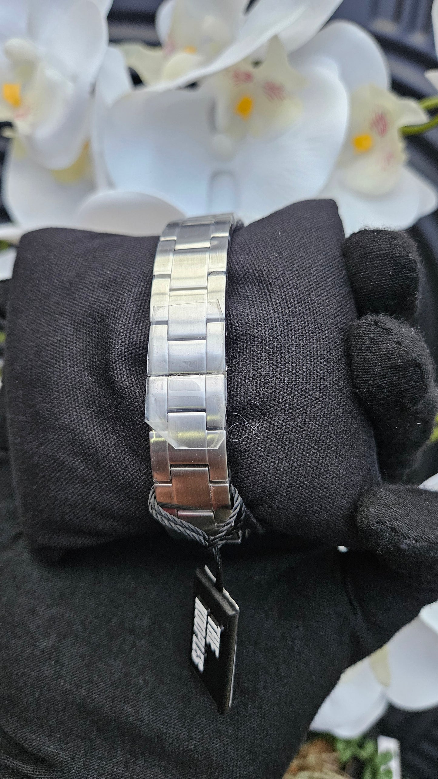 The Kooples Silver Bracelet Watch - Authentic Retail Product