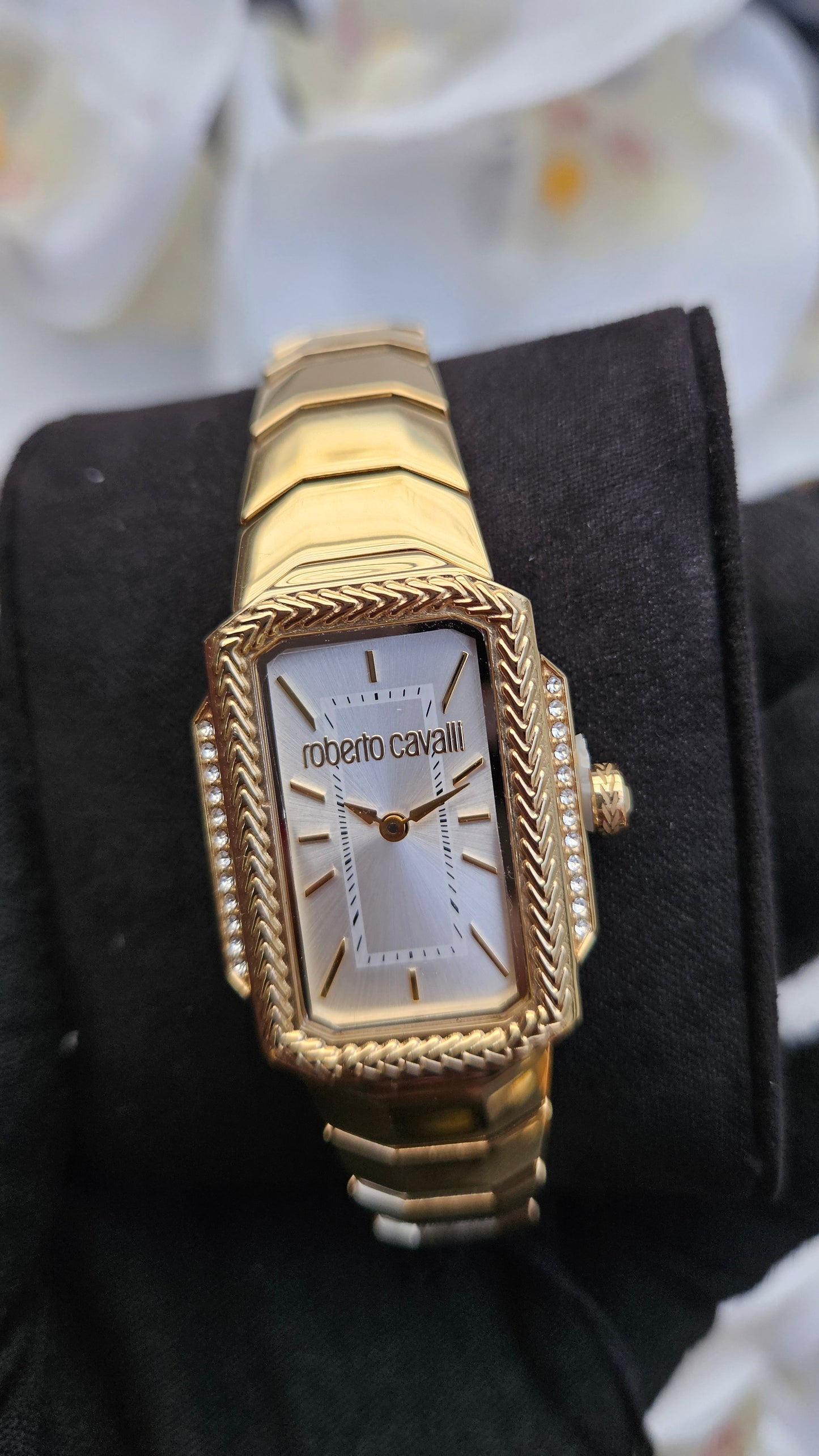 R C Gold Tone Watch for Ladies
