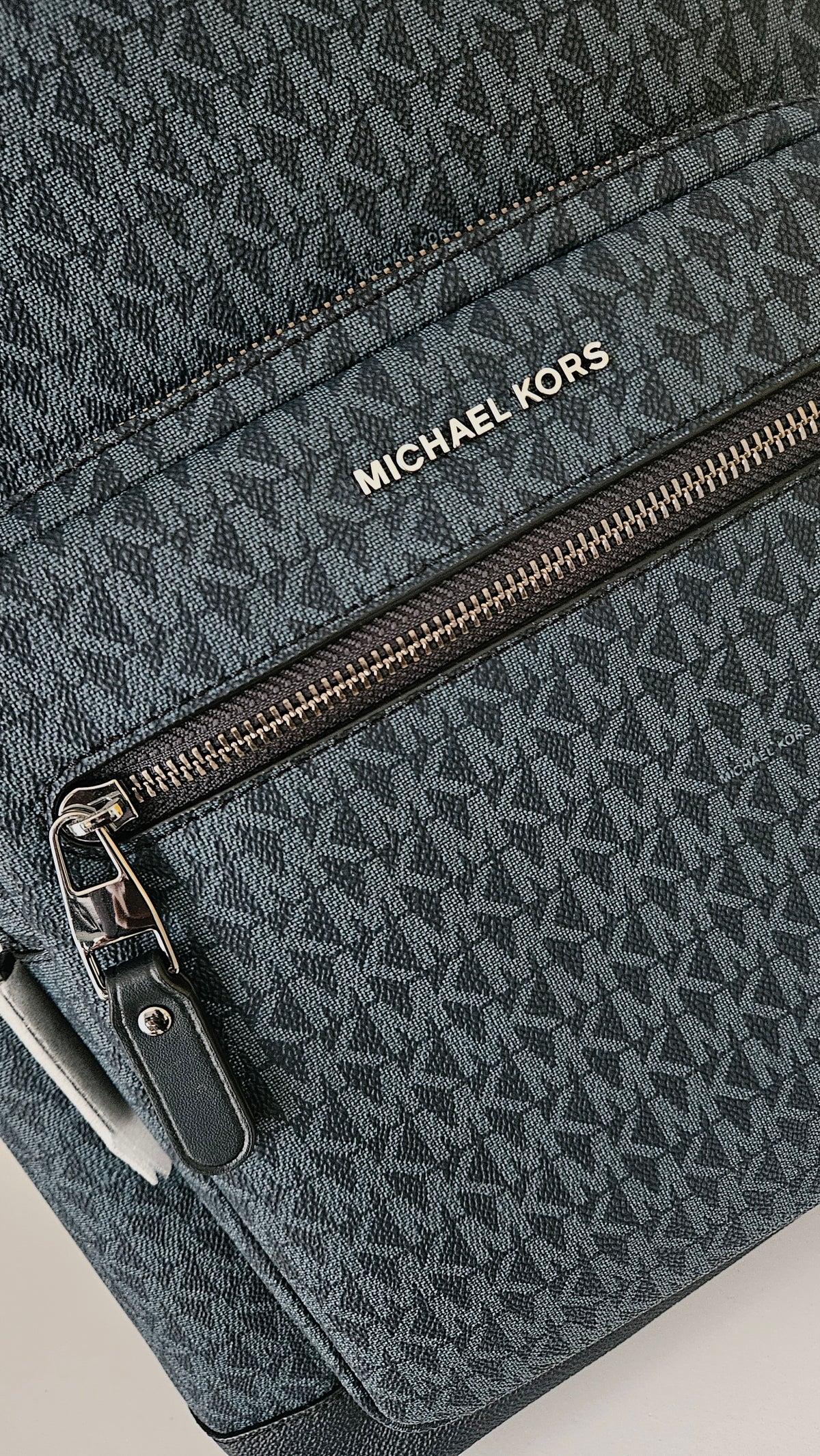 MICHAEL KORS Navy Logo Backpack