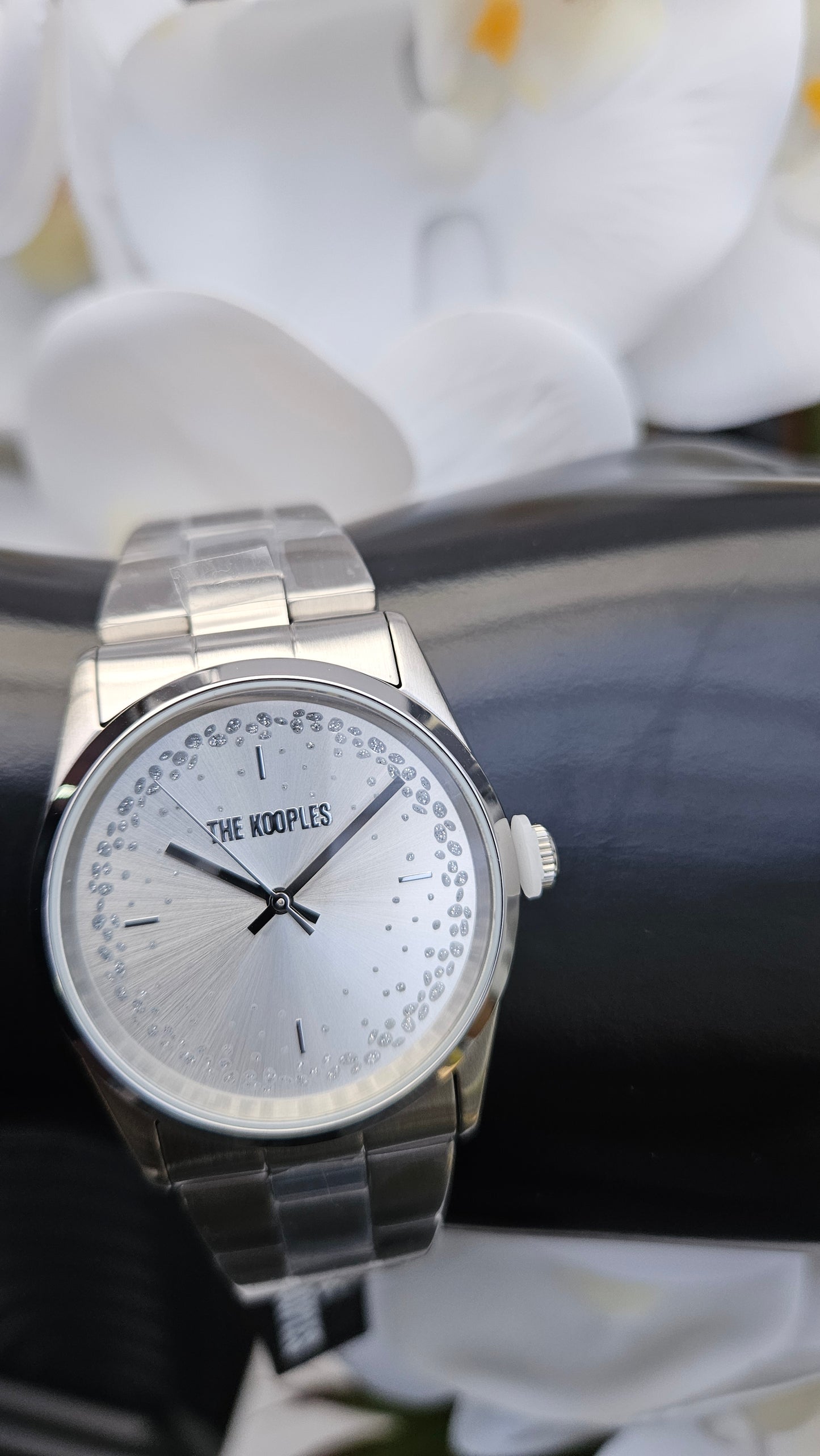 The Kooples Silver Bracelet Watch - Authentic Retail Product