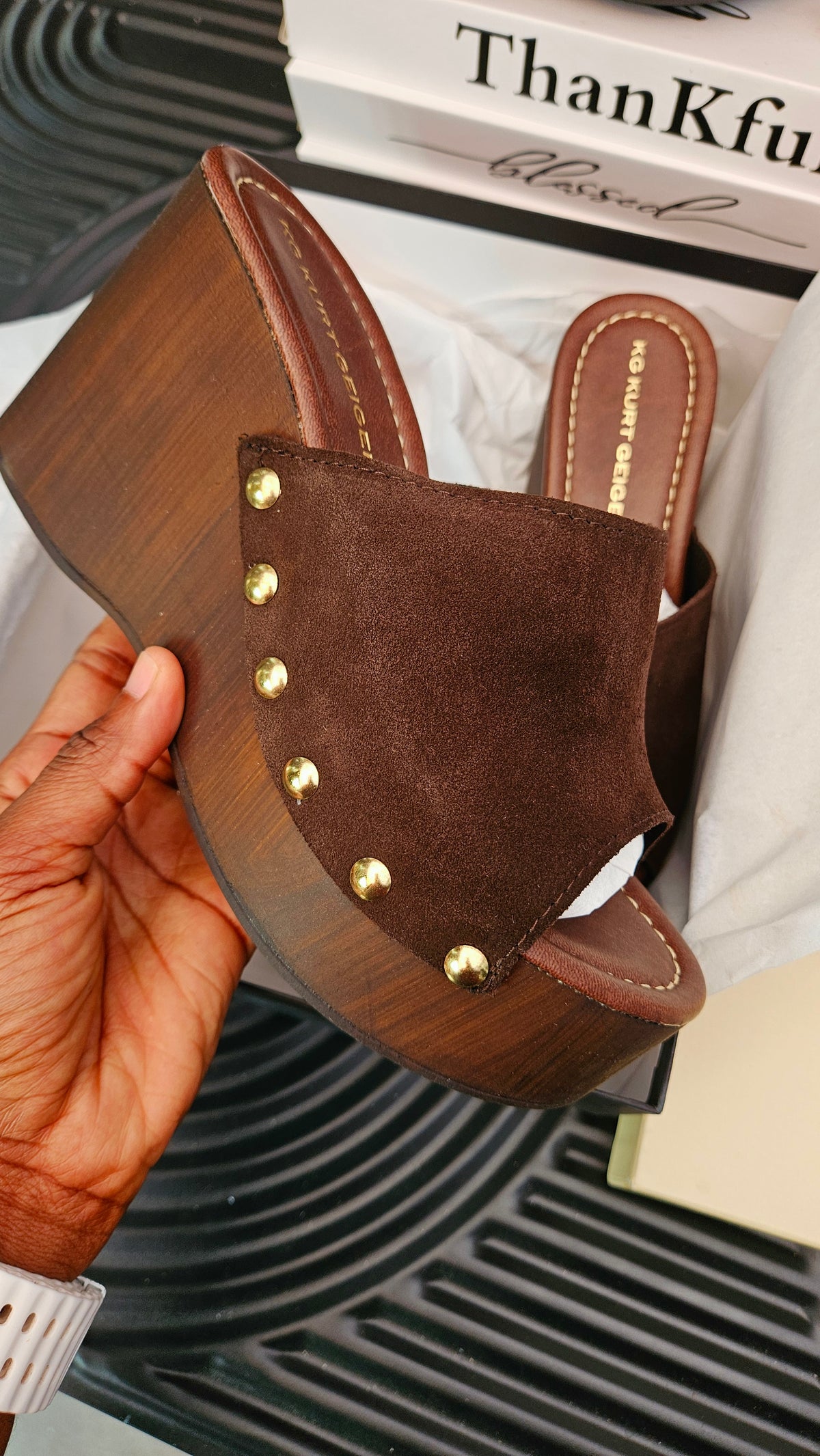 Kurt Geiger Wedge Heel - Authentic Retail Product