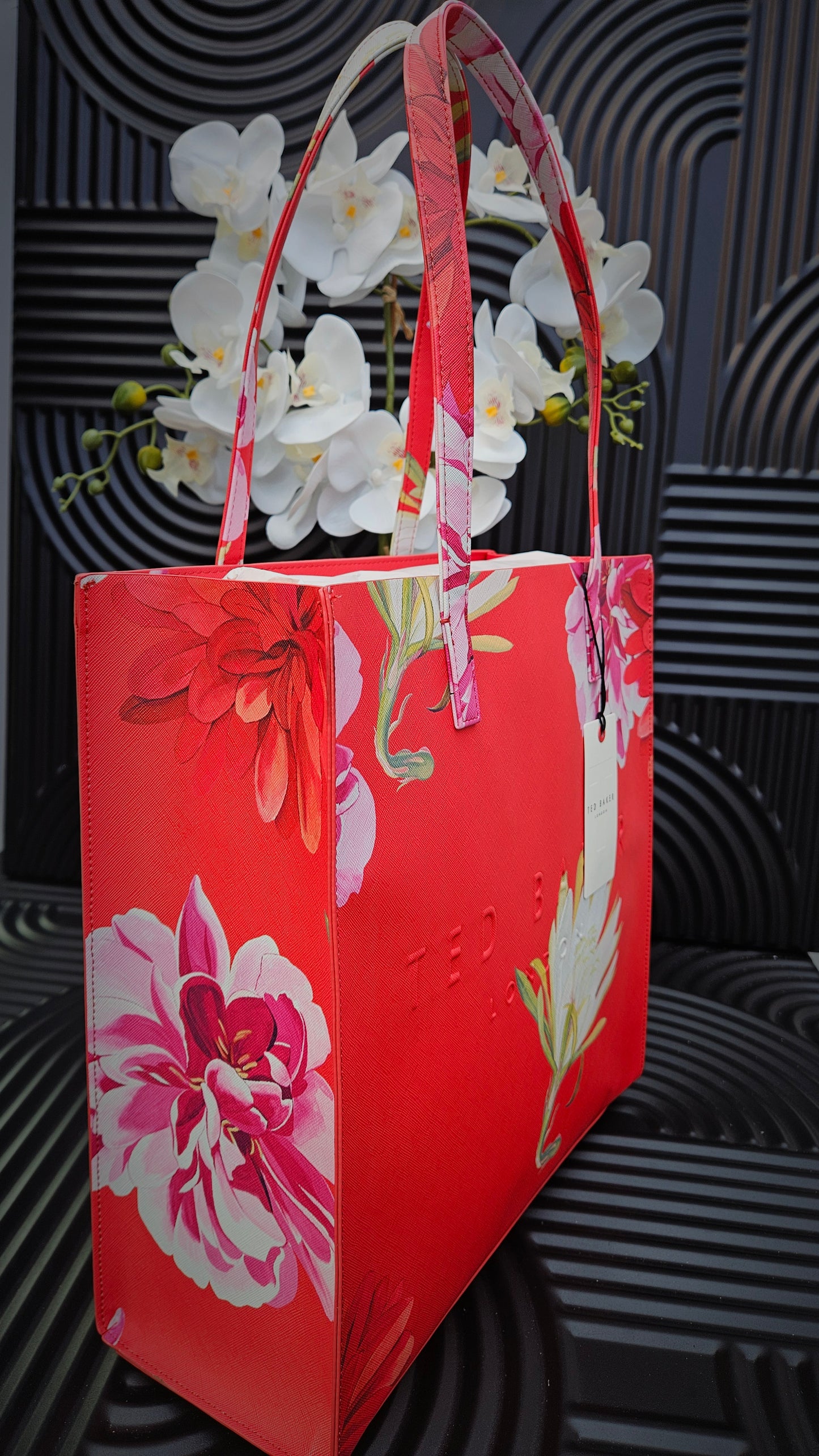 Ted Baker Medium/ Large Size Shopper Bag in Floral