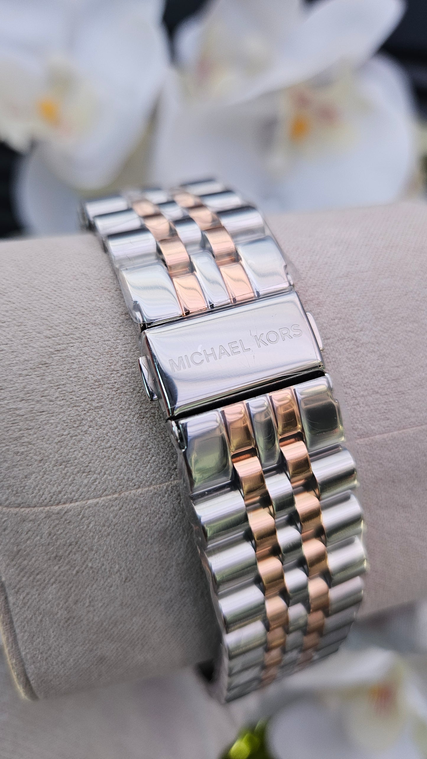 Michael Kors Chronograph Men's Watch with Stainless Steel Strap