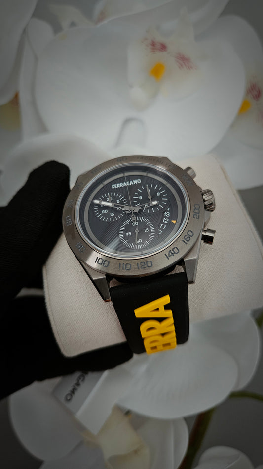 Ferragamo Silicon Strap watch ~ Authentic Retail Product