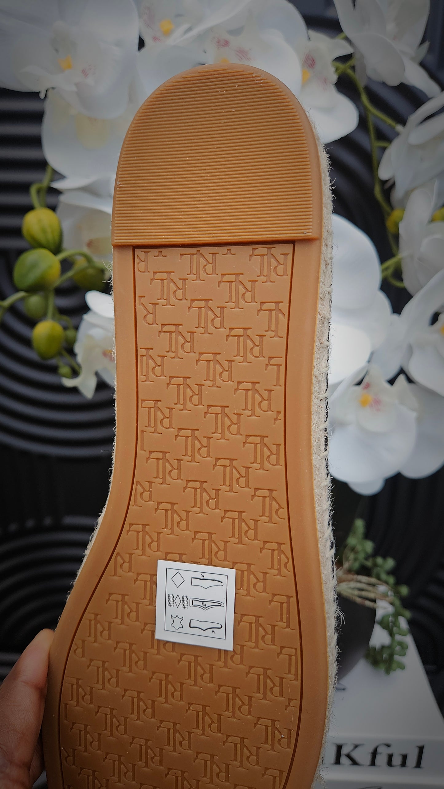 RL Espadrilles for Ladies in Black- Authentic Retail Product