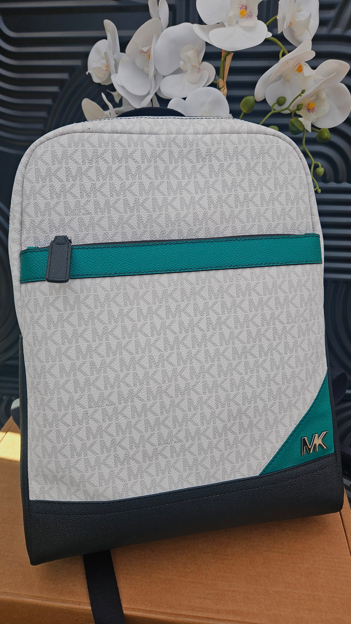 MICHAEL KORS Monogram Logo Backpack