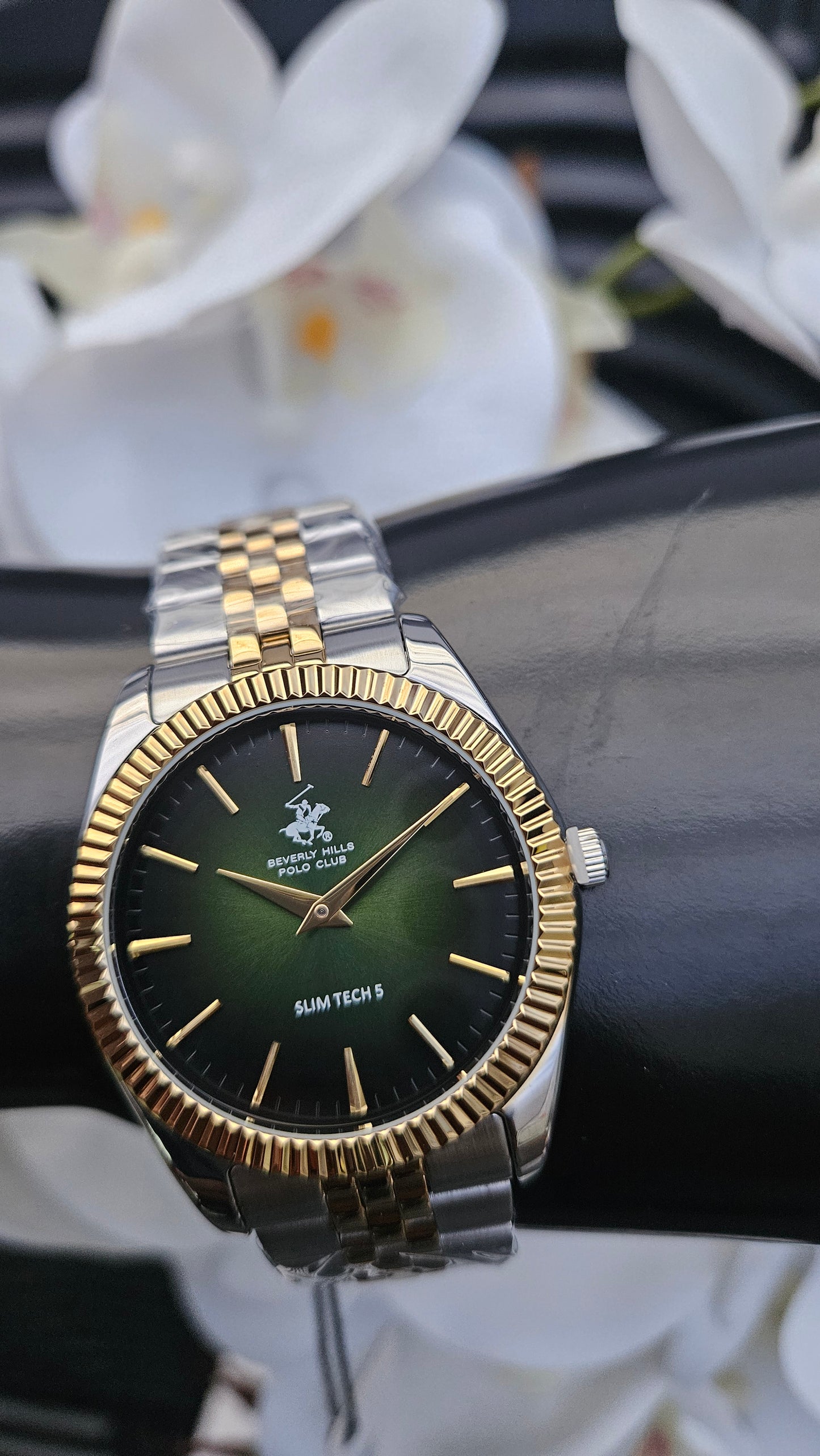 Beverly Hills Polo Club Watch with Green Dial
