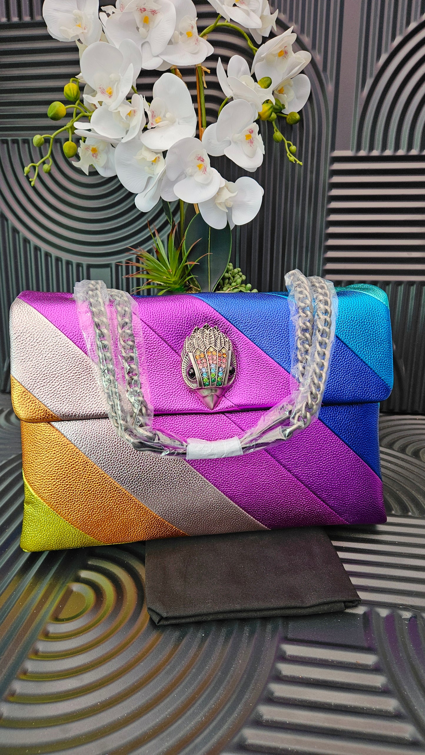 Kurt Geiger KG XXL Multicolour Bag - Authentic Retail Product