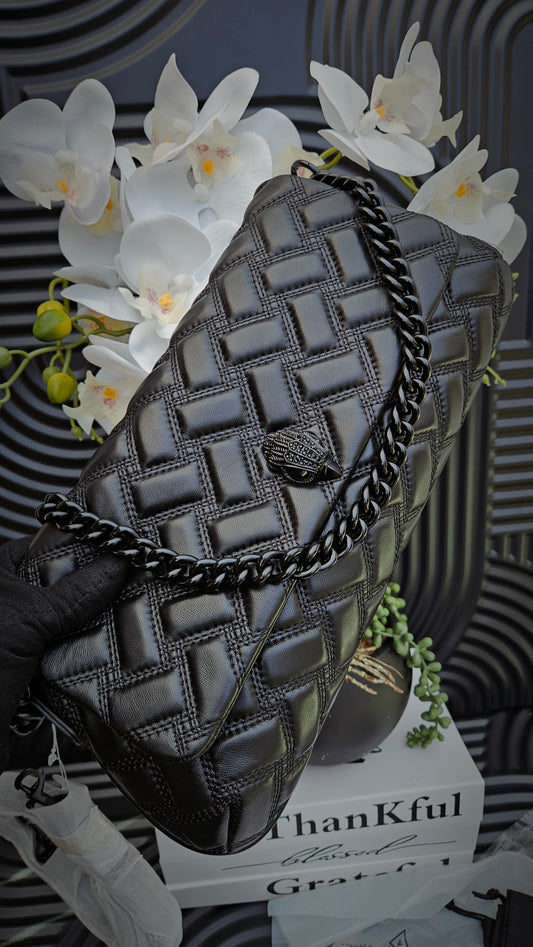 Kurt Geiger KG Leather Drench bag