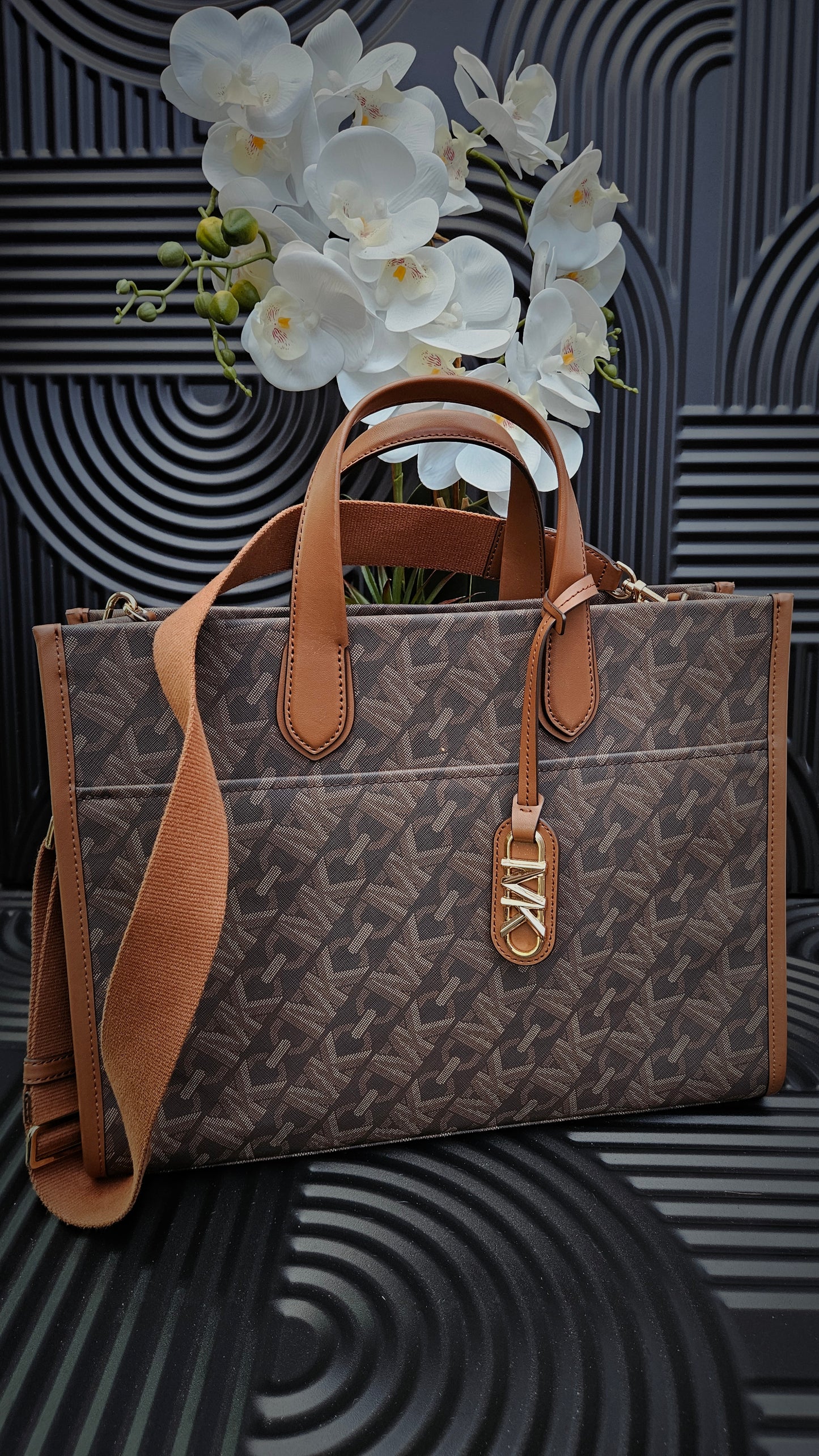 MK Womens Large Grab Tote