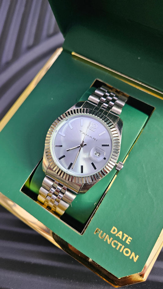 Silver Bracelet Strap Watch