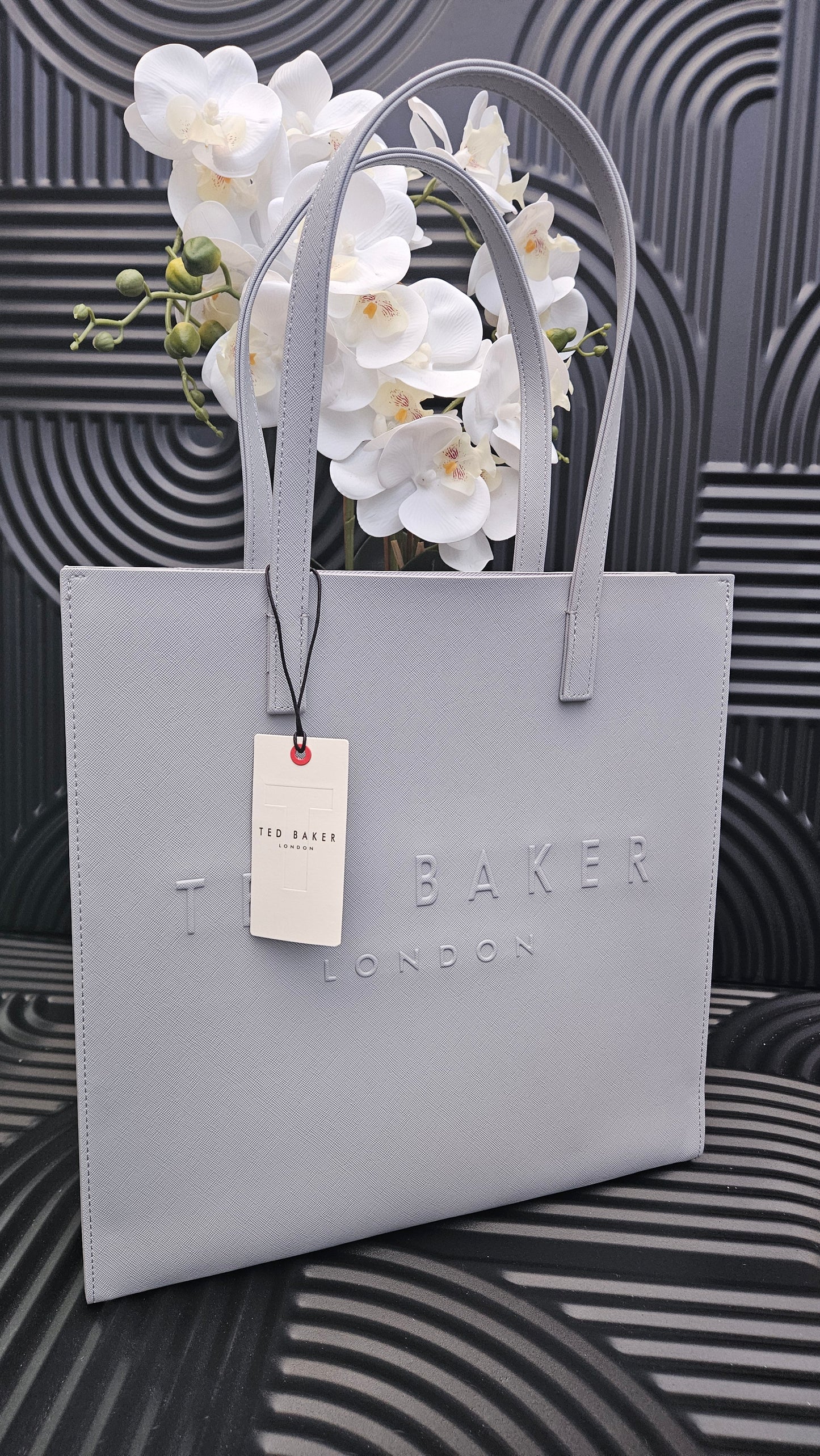 Ted Baker Medium/ Large Size Shopper Bag in Grey