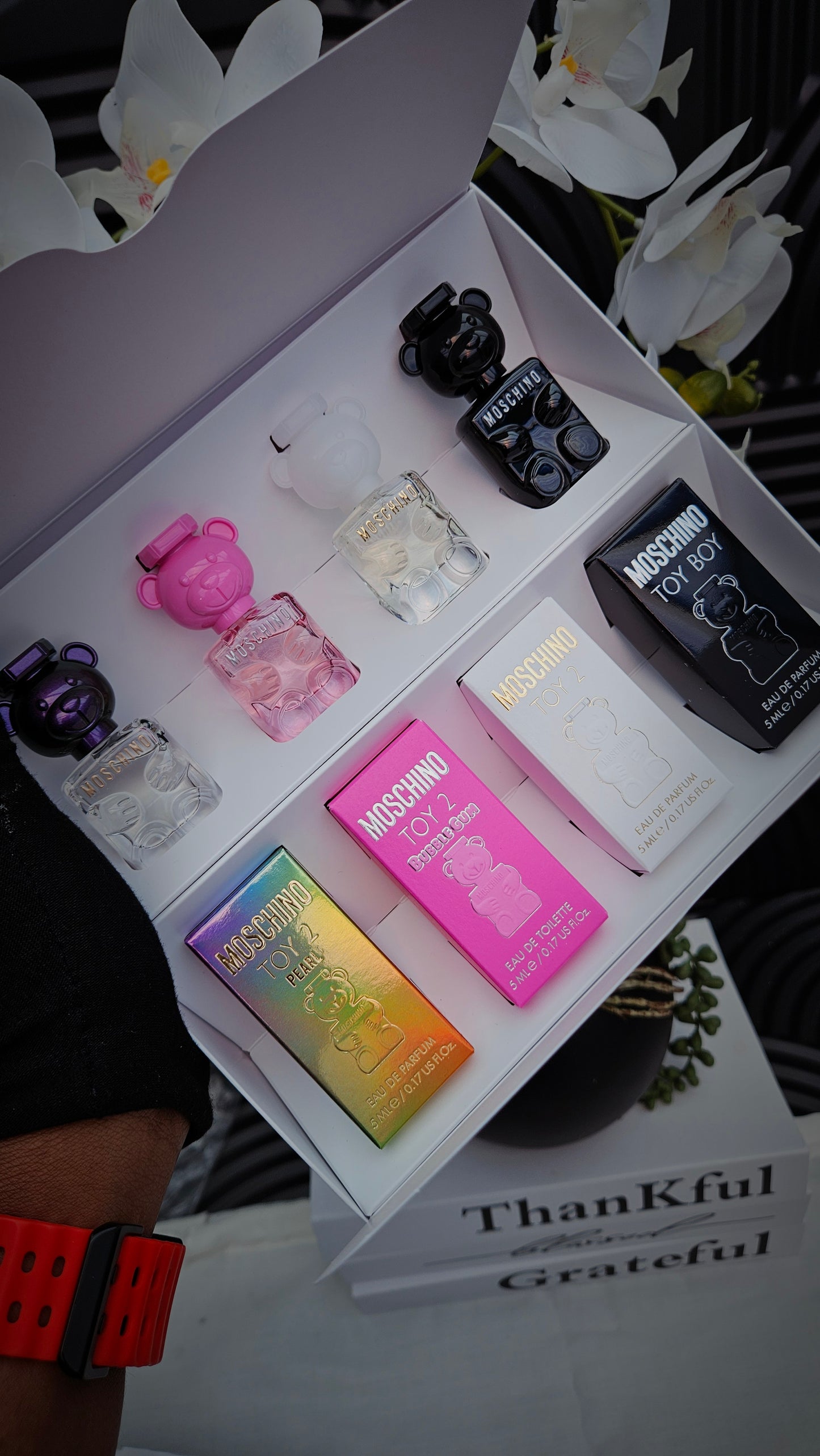 Moschino Miniature Perfume Set - Authentic Retail Product