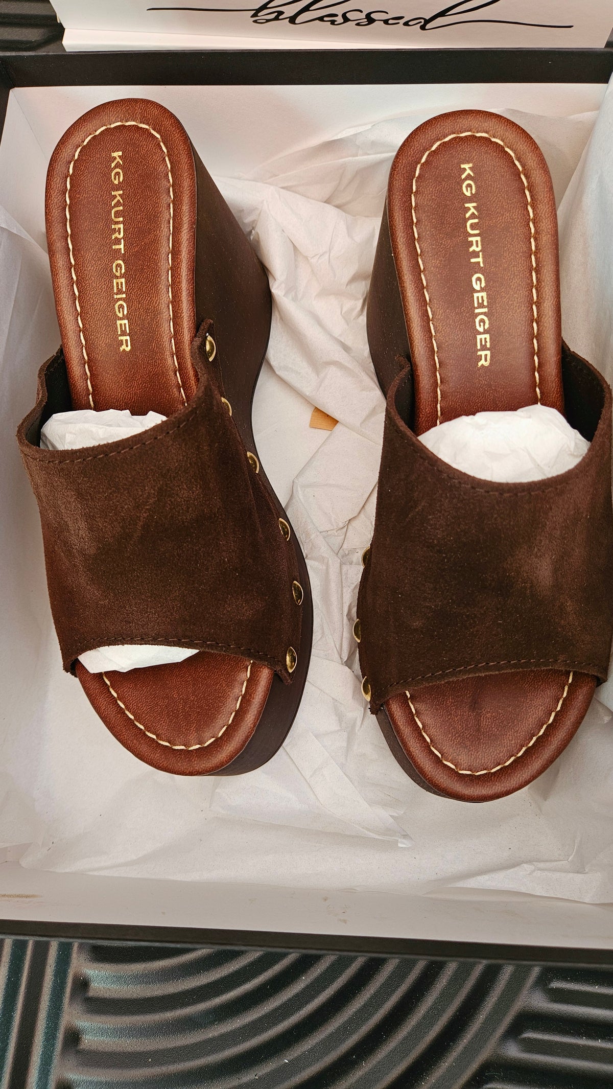 Kurt Geiger Wedge Heel - Authentic Retail Product